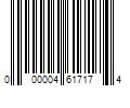 Barcode Image for UPC code 000004617174