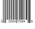 Barcode Image for UPC code 000004700845