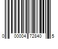 Barcode Image for UPC code 000004728405