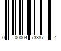 Barcode Image for UPC code 000004733874