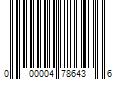 Barcode Image for UPC code 000004786436