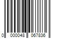 Barcode Image for UPC code 0000048067836