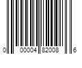 Barcode Image for UPC code 000004820086