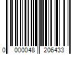 Barcode Image for UPC code 0000048206433