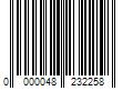 Barcode Image for UPC code 0000048232258