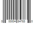 Barcode Image for UPC code 000004847830