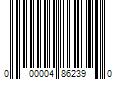 Barcode Image for UPC code 000004862390