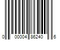 Barcode Image for UPC code 000004862406