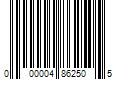 Barcode Image for UPC code 000004862505