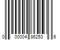 Barcode Image for UPC code 000004862536