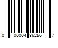 Barcode Image for UPC code 000004862567