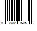 Barcode Image for UPC code 000004862857