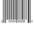 Barcode Image for UPC code 000004862864