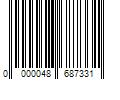 Barcode Image for UPC code 0000048687331