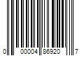 Barcode Image for UPC code 000004869207