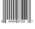 Barcode Image for UPC code 000004872207