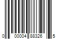 Barcode Image for UPC code 000004883265