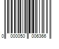 Barcode Image for UPC code 0000050006366