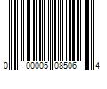 Barcode Image for UPC code 000005085064