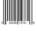 Barcode Image for UPC code 000005147816