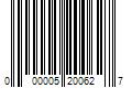 Barcode Image for UPC code 000005200627