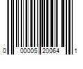 Barcode Image for UPC code 000005200641