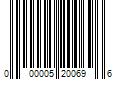 Barcode Image for UPC code 000005200696