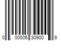 Barcode Image for UPC code 000005309009