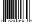 Barcode Image for UPC code 000005334636