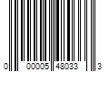 Barcode Image for UPC code 000005480333