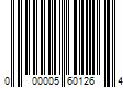 Barcode Image for UPC code 000005601264