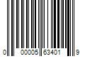 Barcode Image for UPC code 000005634019