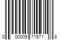 Barcode Image for UPC code 000005715718