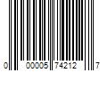 Barcode Image for UPC code 000005742127