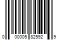 Barcode Image for UPC code 000005825929