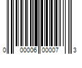 Barcode Image for UPC code 000006000073