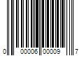 Barcode Image for UPC code 000006000097