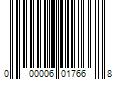 Barcode Image for UPC code 000006017668