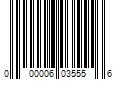 Barcode Image for UPC code 000006035556