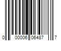 Barcode Image for UPC code 000006064877