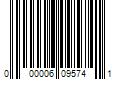 Barcode Image for UPC code 000006095741