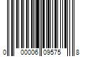 Barcode Image for UPC code 000006095758