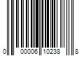 Barcode Image for UPC code 000006102388