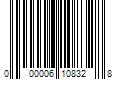 Barcode Image for UPC code 000006108328