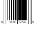 Barcode Image for UPC code 000006122263