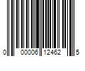 Barcode Image for UPC code 000006124625