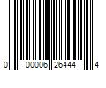 Barcode Image for UPC code 000006264444