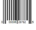 Barcode Image for UPC code 000006287825