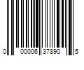 Barcode Image for UPC code 000006378905