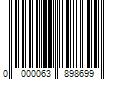 Barcode Image for UPC code 0000063898699